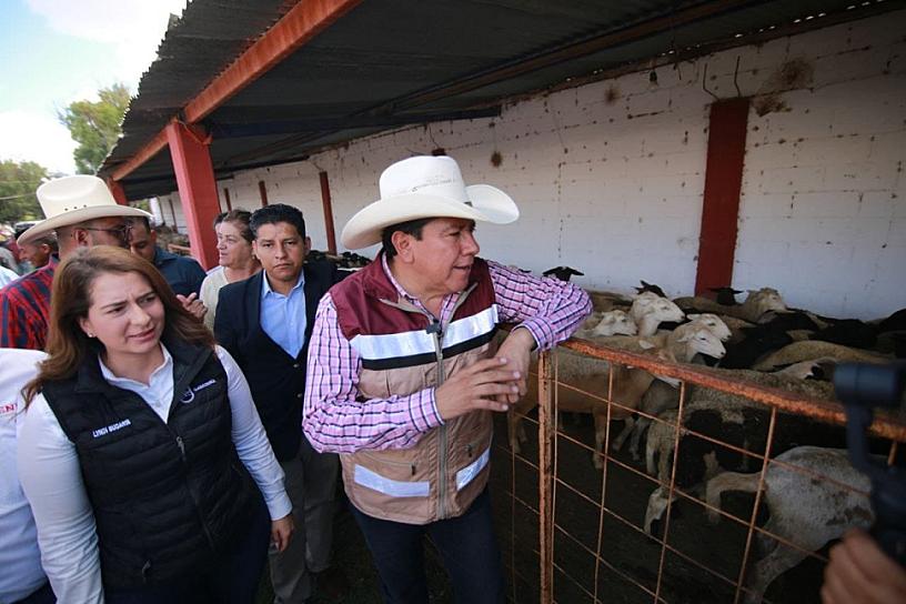 LLEVA GOBERNADOR APOYOS A DAMNIFICADOS RIOGENSES 