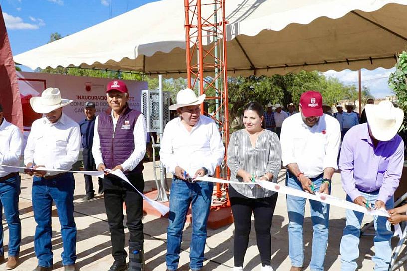 LLEVA GOBERNADOR INTERNET GRATUITO Y CONEXIÓN TELEFÓNICA 4G A CAÑITAS 