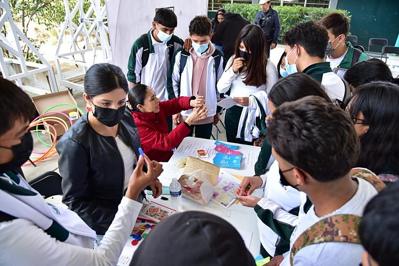 LLEVA GOBIERNO ESTATAL CARAVANA DE LA PREVENCIÓN A CAÑITAS DE FELIPE PESCADOR 