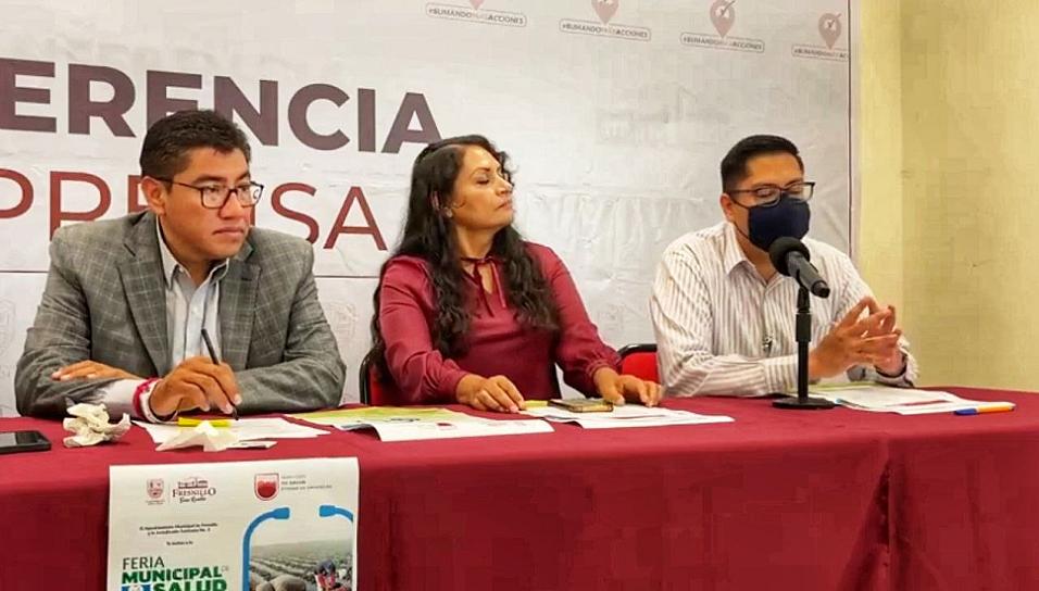 LLEVAN FERIA DE LA SALUD A RÍO FLORIDO 