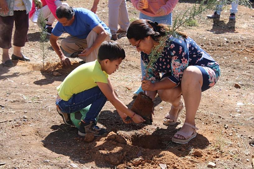 LLEVAN PROGRAMA “BOSQUE, RESPIRO POR TI” A COLONIA JUANA GALLO 