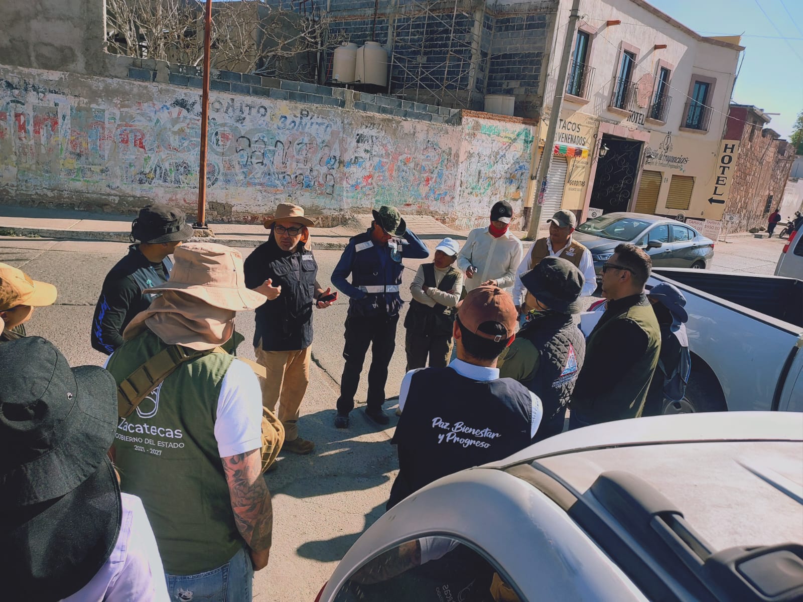 DESPLIEGAN AUTORIDADES Y COLECTIVOS BÚSQUEDA EN GUADALUPE