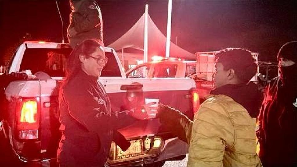 Lleva PC Estatal alimentos y bebidas calientes a personas en situación vulnerable