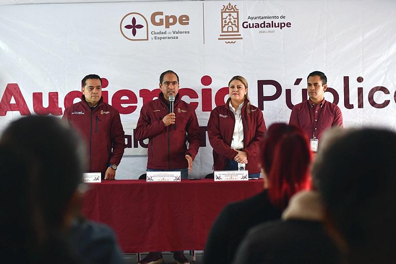 Lleva Pepe Saldívar audiencia pública a Campo Bravo