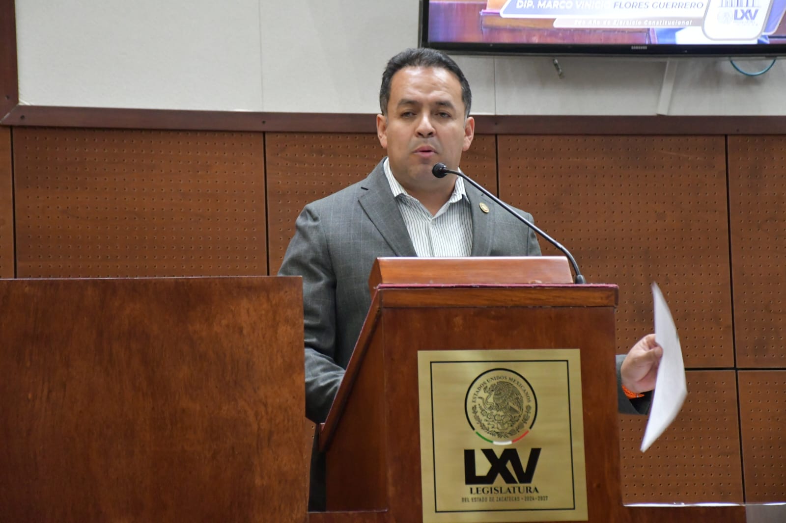 PRESENTA MARCO VINICIO LEY PARA SANIDAD VEGETAL