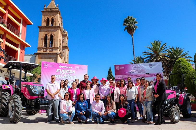 LLEVA SEMUJER A MIGUEL AUZA ACTIVIDADES DE CONCIENTIZACIÓN DEL CÁNCER