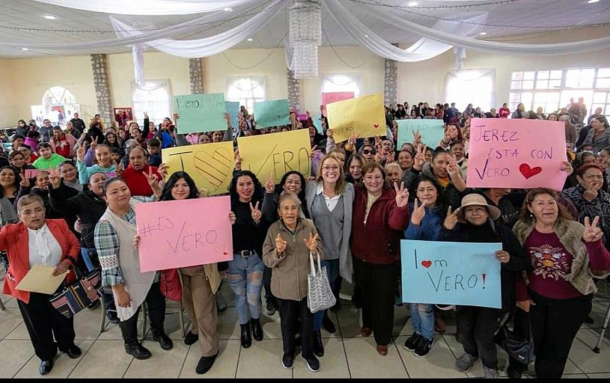 LLEVA VERO DÍAZ ASAMBLEA INFORMATIVA A JEREZ 
