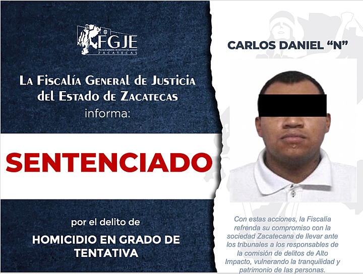 LO SENTENCIAN POR HOMICIDIO EN GRADO DE TENTATIVA
