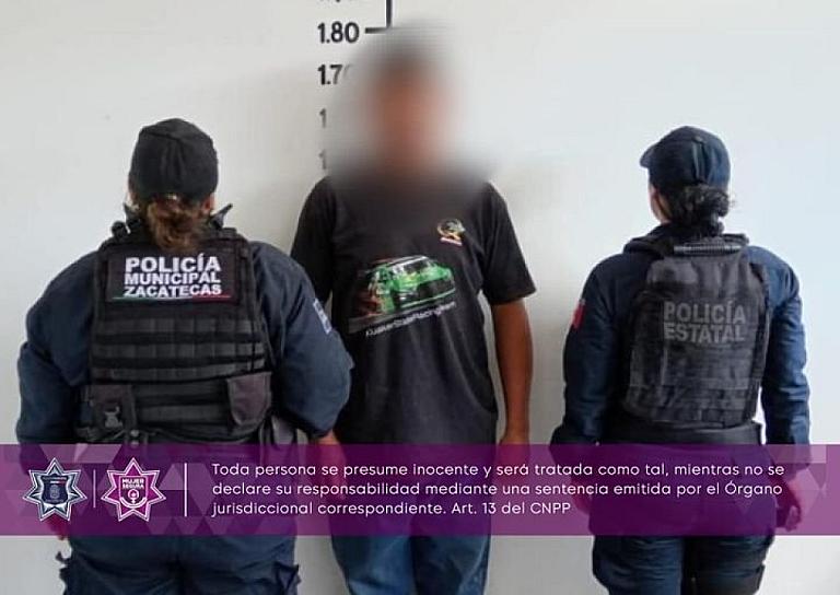 LO APREHENDEN POR GOLPEAR A SU EX