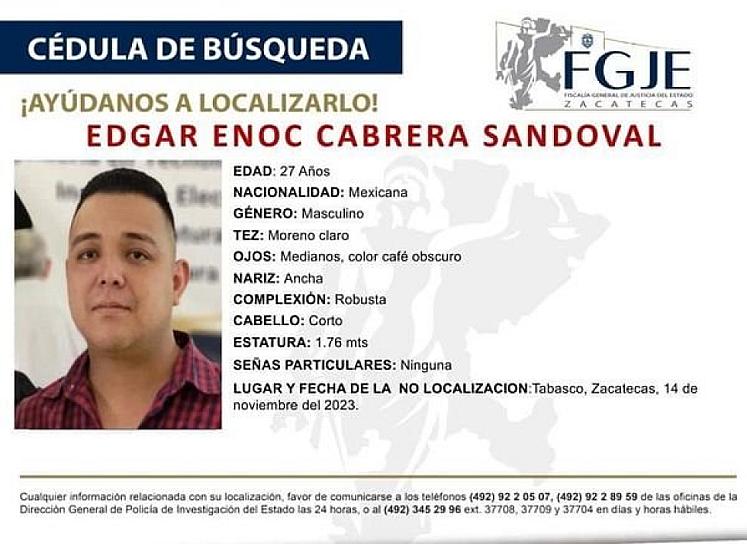 LOCALIZAN CON VIDA A ENFERMERO DESAPARECIDO 