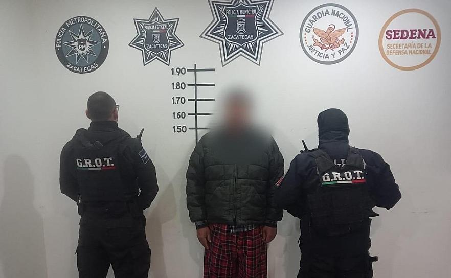 LO DETIENEN POR VIOLENTO