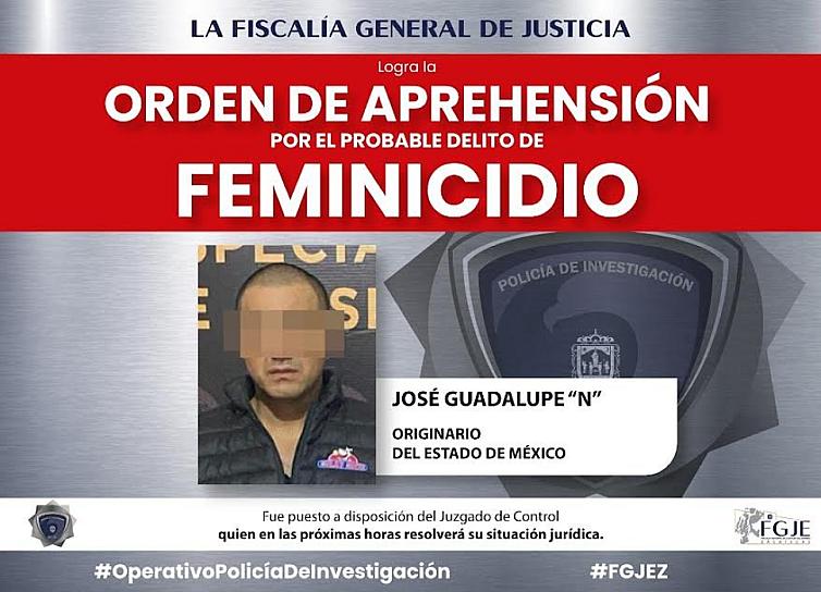 LOGRAN POLICÍAS DE INVESTIGACIÓN DETENCIÓN DE UN HOMBRE ACUSADO DE FEMINICIDIO Y DESAPARICIÓN DE PERSONAS