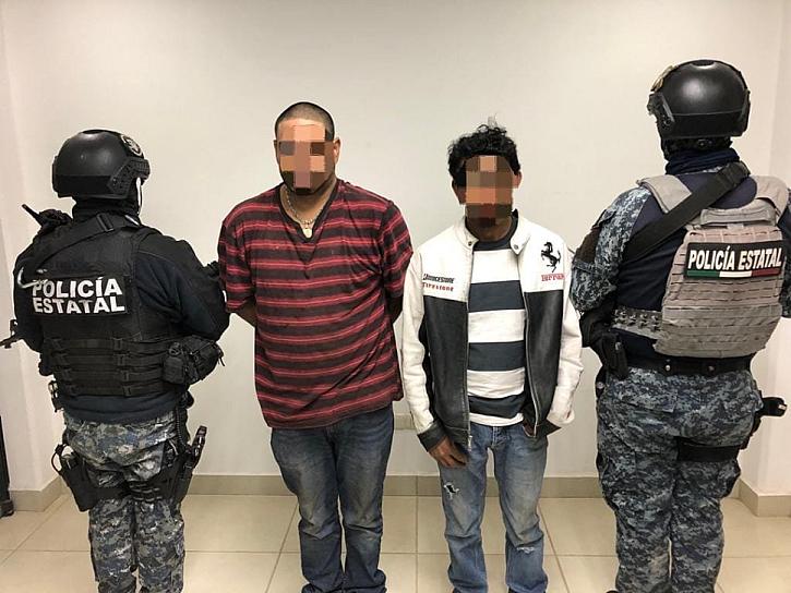 ¡LOS AGARRAN CON LAS MANOS EN LA MASA! APREHENDE PEP A DOS HOMBRES POR ROBO 