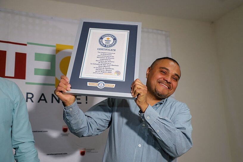 RECIBE MUSEO DE BRACHO RÉCORD GUINNESS MUNDIAL