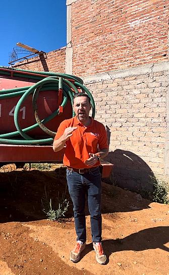 LUCHA JUAN DEL REAL POR EL AGUA POTABLE EN ZACATECAS