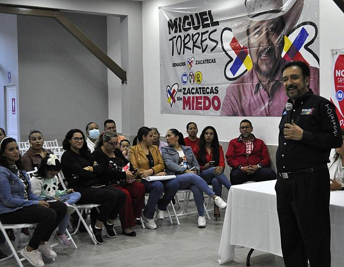 LUCHARÁ MIGUEL TORRES POR RECUPERAR AL SISTEMA DE SALUD NACIONAL