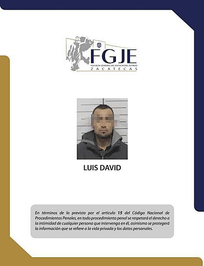 LUIS DAVID ES VINCULADO A PROCESO POR HOMICIDIO CALIGICADO 