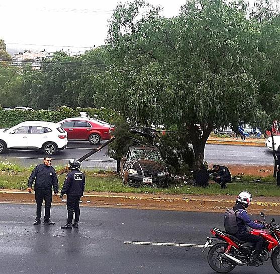 MAÑANA ACCIDENTADA EN GUADALUPE Y ZACATECAS: UN MENOR TERMINÓ GRAVE