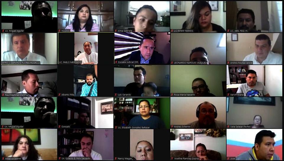 CONCLUYEN ABOGADOS POSTULANTES MAESTRÍA EN DERECHO CIVIL EN EL PODER JUDICIAL