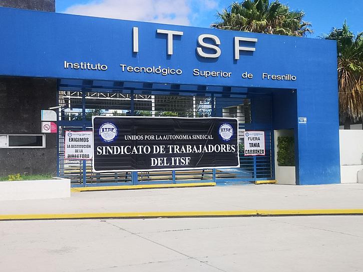 MANTIENE SINDICATO TOMA DEL ITSF
