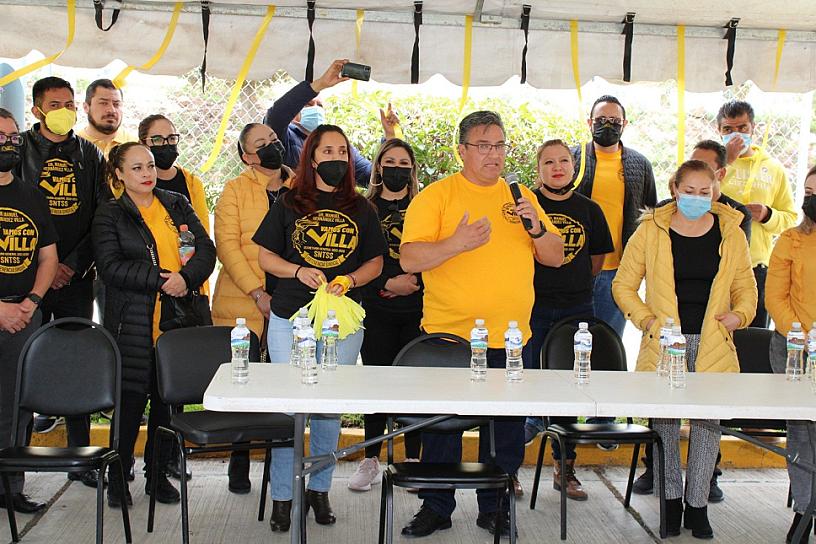 MANUEL HERNÁNDEZ VILLA, GANADOR DE ELECCIONES DEL SNTSS