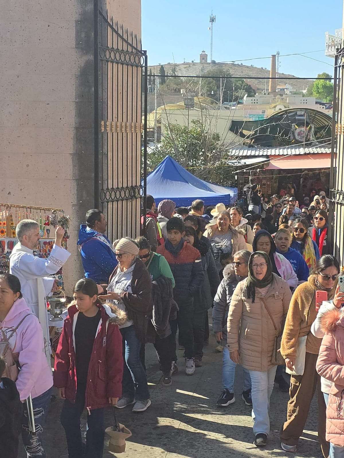 LLEGAN PEREGRINOS DE VILLA DE COS, SAN LUIS POTOSÍ Y FRESNILLO AL SANTUARIO DE PLATEROS