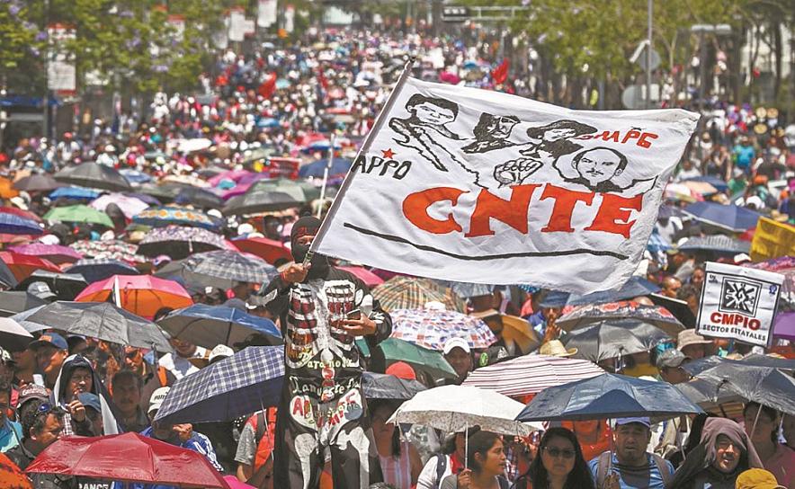 MARCHA NACIONAL DE LA CNTE ESTE DOMINGO POR EL DÍA DEL MAESTRO