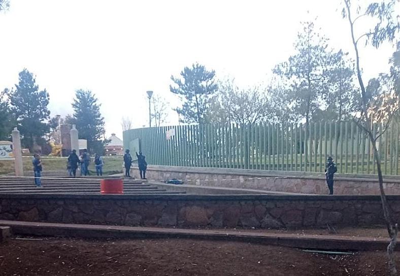 MATAN A UNA MUJER EN EL PARQUE LA ENCANTADA