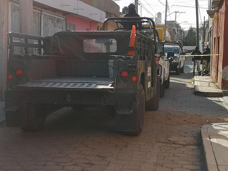 MATAN A UN HOMBRE EN LA COLONIA ESPARZA DE FRESNILLO