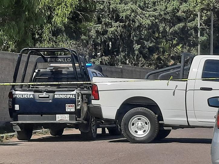 MATAN A UN HOMBRE EN LA COLONIA GONZÁLEZ ORTEGA EN FRESNILLO