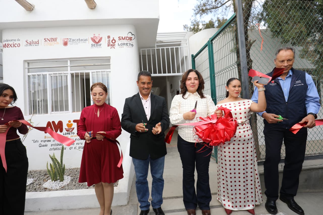 INAUGURAN DÉCIMA CASA DE DÍA “AMAT-TE” EN LORETO, ZACATECAS, PARA EL BIENESTAR DE ADULTOS MAYORES