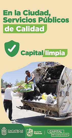 MEJORA LA RECOLECCIÓN DE BASURA EN TIANGUIS DE LA CAPITAL 
