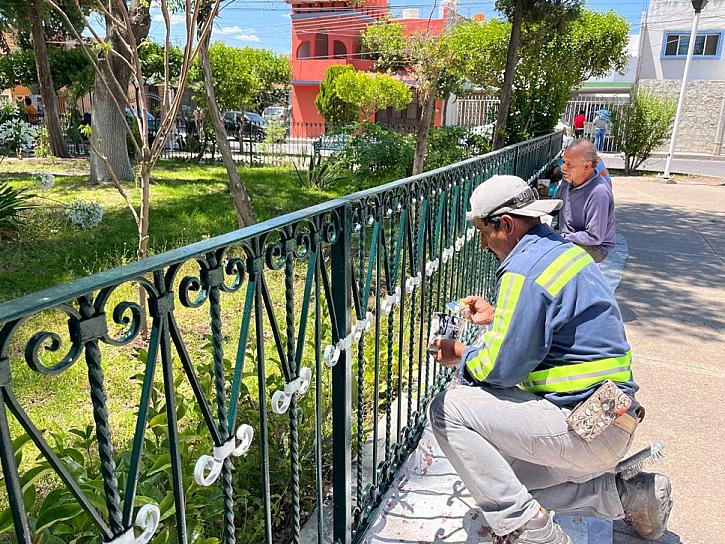 MEJORAN ESPACIOS PÚBLICOS EN JEREZ 