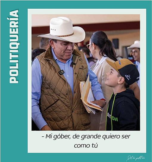 -Mi góber, de grande quiero ser como tú