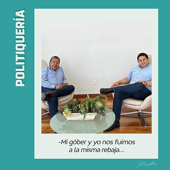-Mi góber y yo nos fuimos a la misma rebaja... 