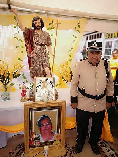 MIGUEL SEGOVIA, DEVOTO DE&nbsp; SAN JUAN BAUTISTA DESDE 1950
