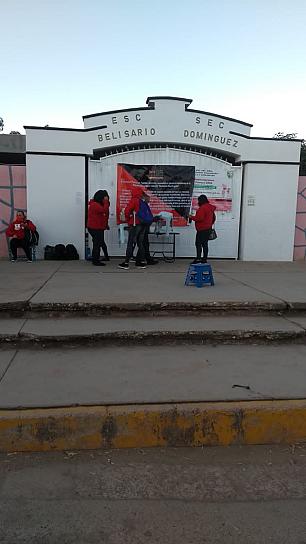 CONTINÚA PARO DE LABORES EN SECUNDARIA DE MORELOS; EXIGEN DESTITUCIÓN DE DIRECTOR