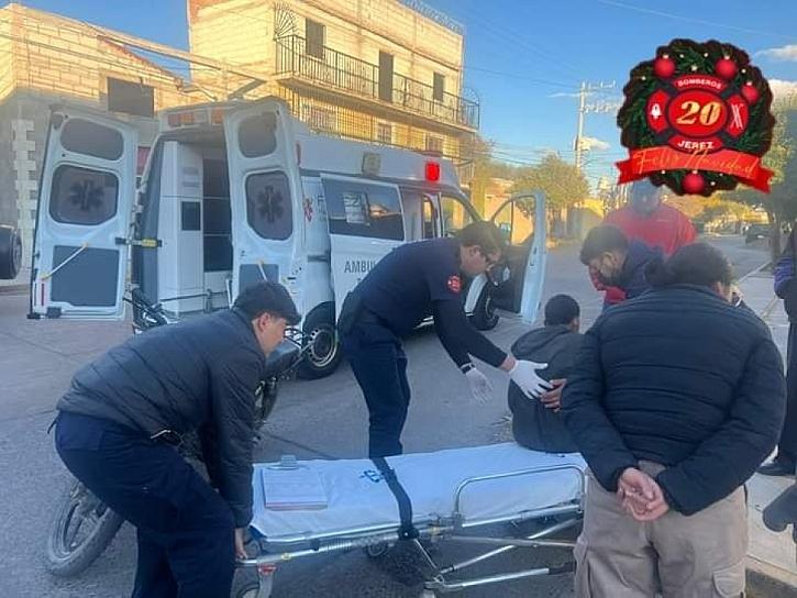 MOTOCICLISTA SUFRE ACCIDENTE