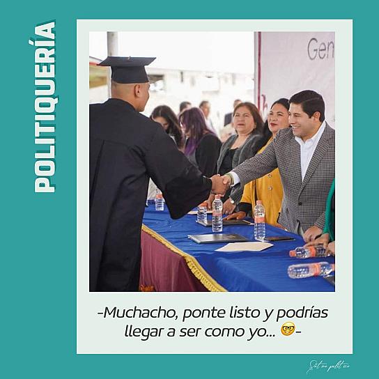 -Muchacho, ponte listo y podrías llegar a ser como yo... 🤓