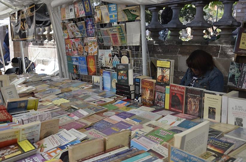 MUCHOS MIRONES Y POCOS COMPRADORES EN FERIA MUNICIPAL DEL LIBRO