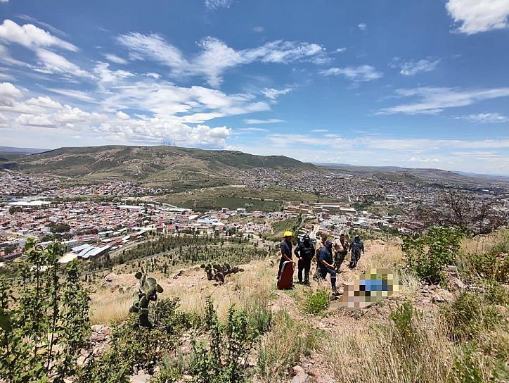 MUERE HOMBRE AL CAER DEL CRESTÓN DEL CERRO DE LA BUFA
