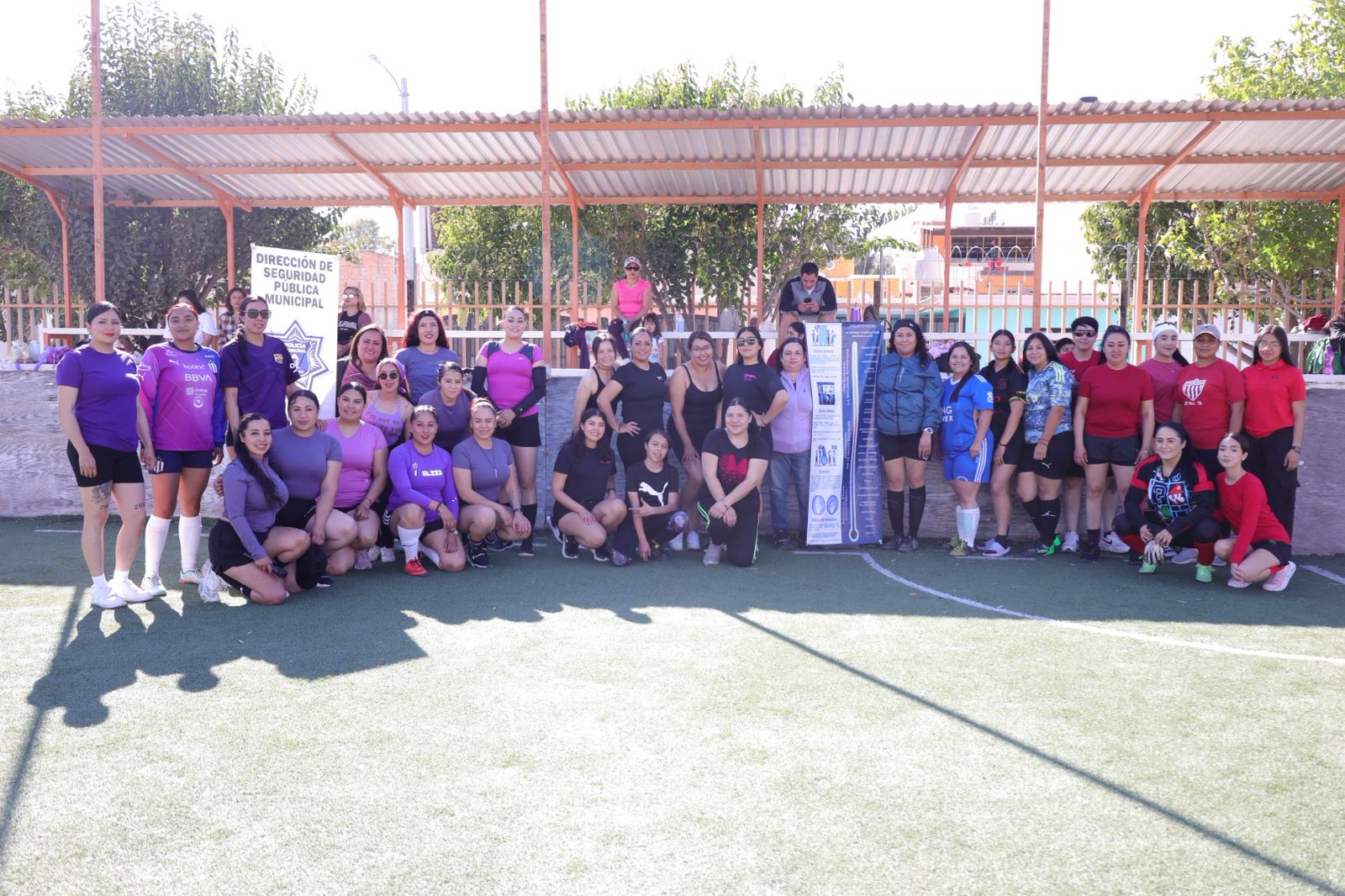 REALIZAN EN JEREZ TORNEO FEMENIL “CANCHA VIOLETA”