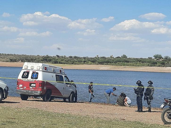 MUERE MENOR AHOGADO EN LA PRESA DE RIVERA EN FRESNILLO 