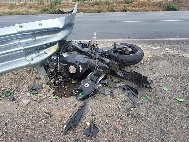 MUERE MOTOCICLISTA EN LA FEDERAL 45