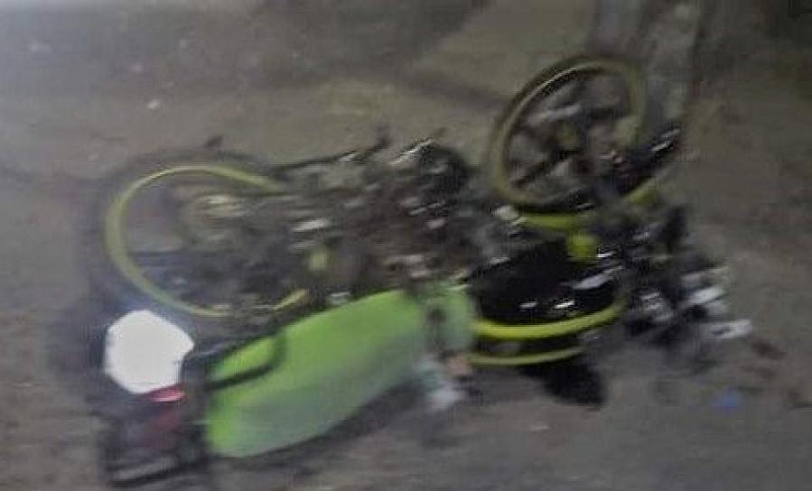 MUERE MOTOCICLISTA, NO USABA CASCO DE SEGURIDAD