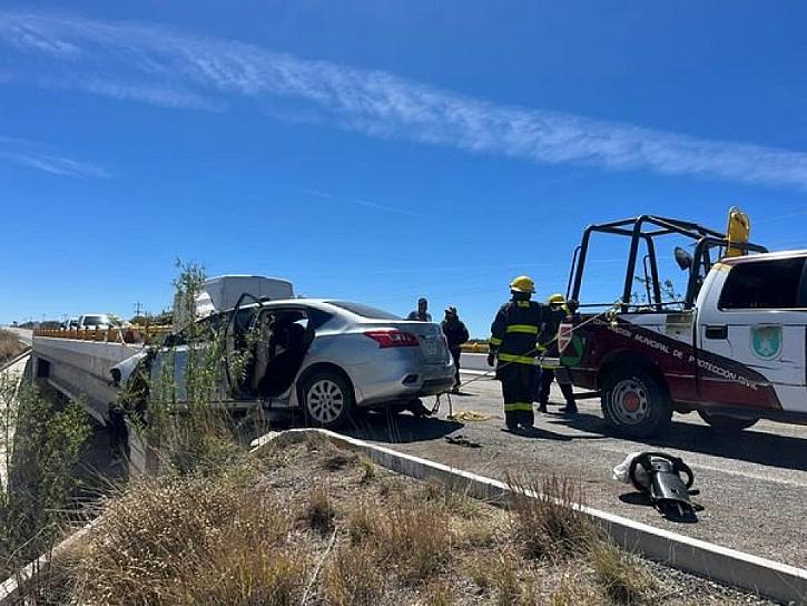 MUEREN DOS MENORES DE EDAD EN EN TRÁGICO ACCIDENTE VIAL 