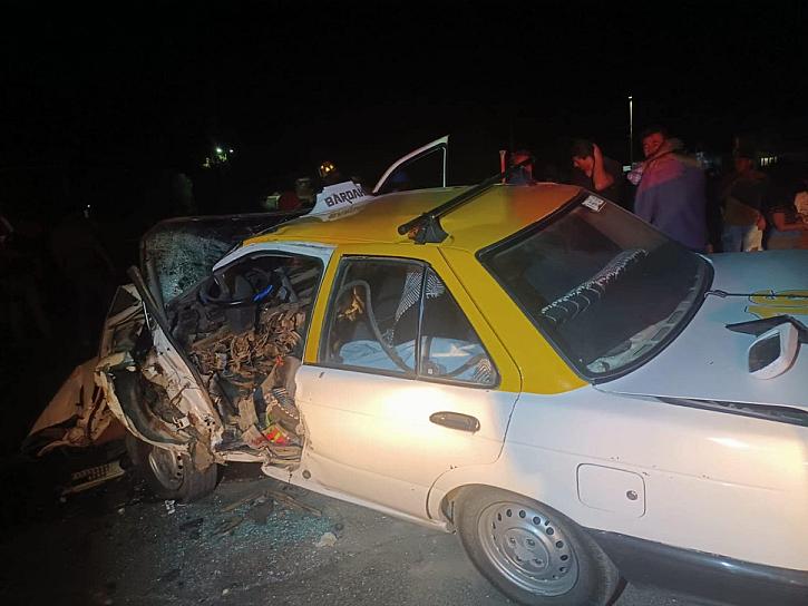 MUERE TAXISTA EN FATAL ACCIDENTE EN OJOCALIENTE 