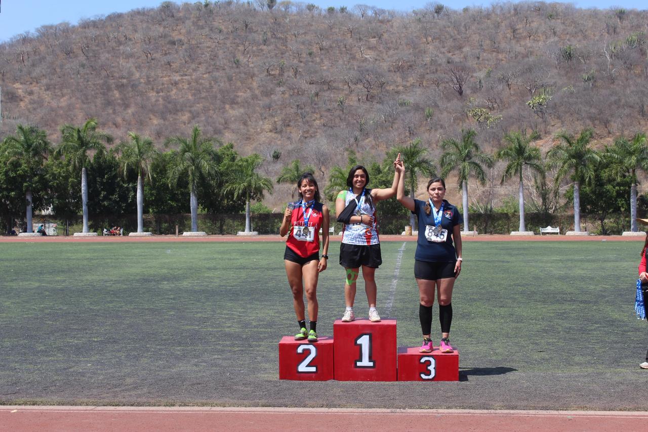 DESTACAN MUJERES ZACATECANAS EN COMPETENCIAS DE ATLETISMO