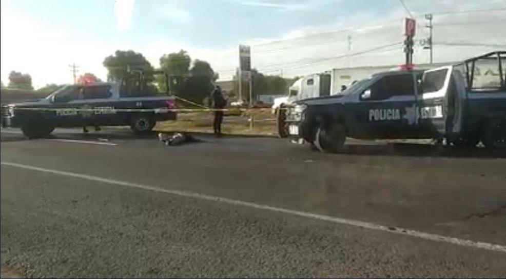 EN GUADALUPE, MUERE ATROPELLADA UNA PERSONA 
