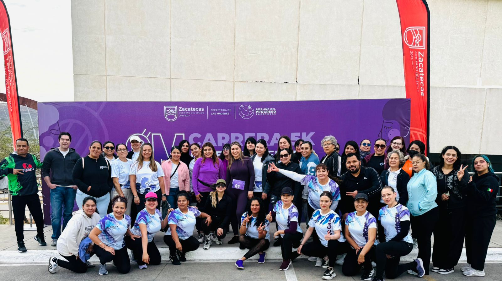 CELEBRA GOBIERNO DE ZACATECAS EL DÍA INTERNACIONAL DE LA MUJER CON CARRERA 5K Y CLASE NACIONAL DE BOX